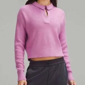 Lululemon Collared Merino Wool Sweater